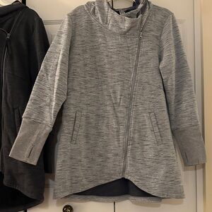 Mondetta Gray Varsity Jacket